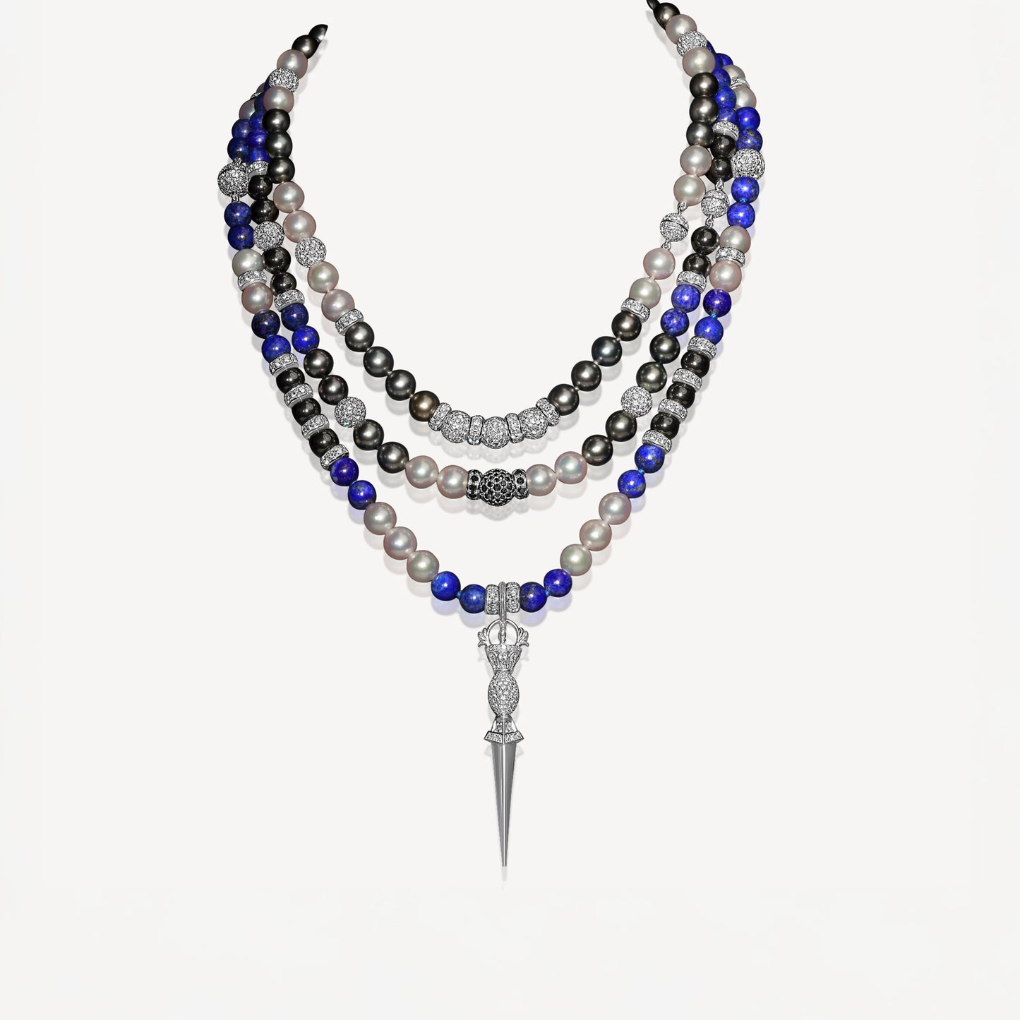 Midnight Frost Necklace
