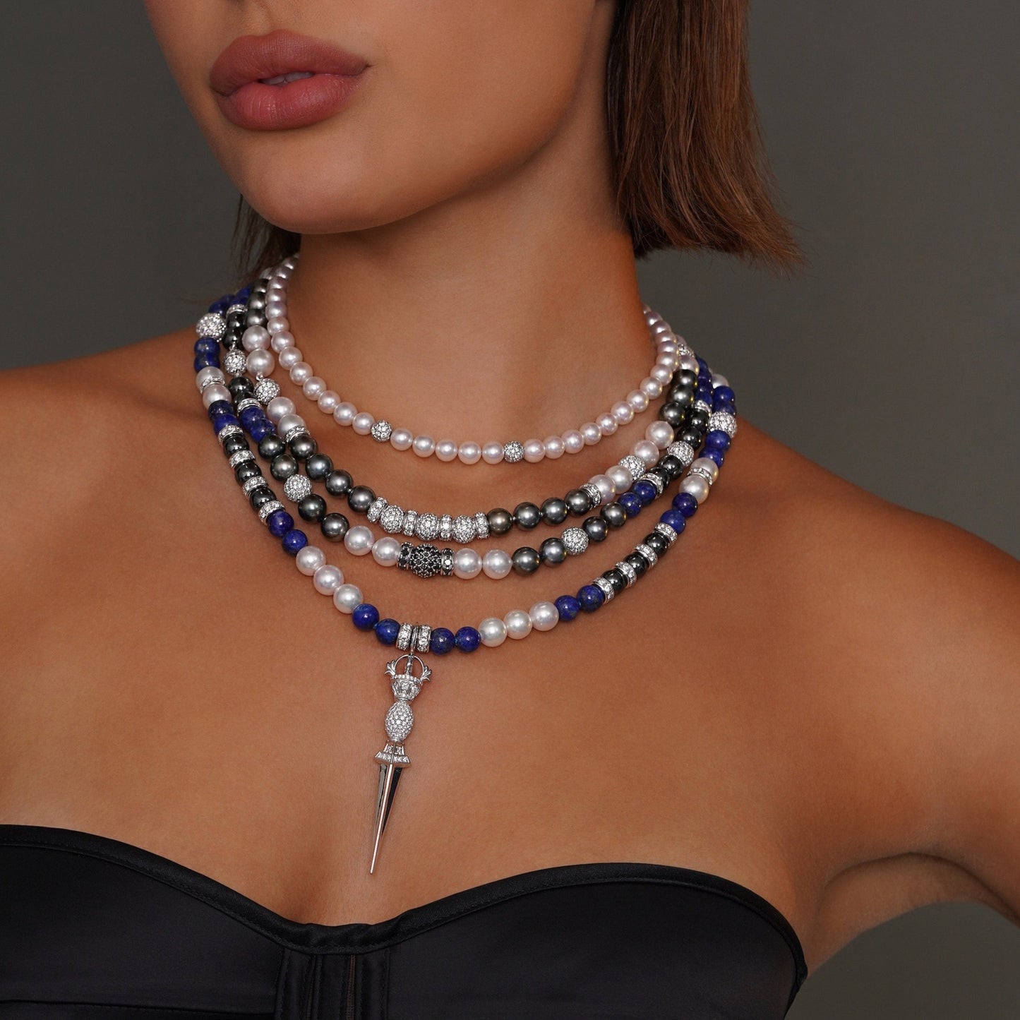 Black Star Necklace