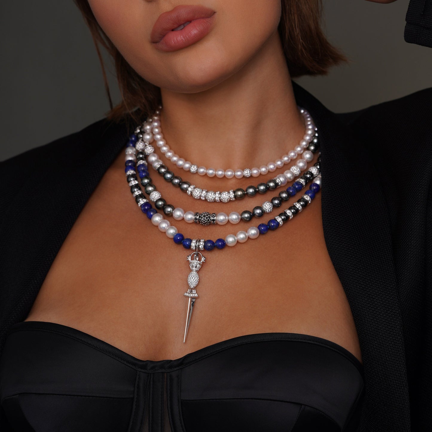 Black Star Necklace