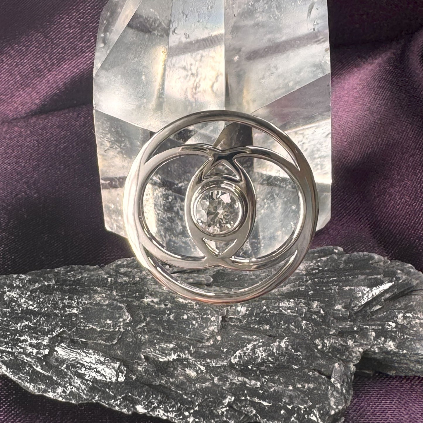 Vesica Piscis Minimalist Bracelet