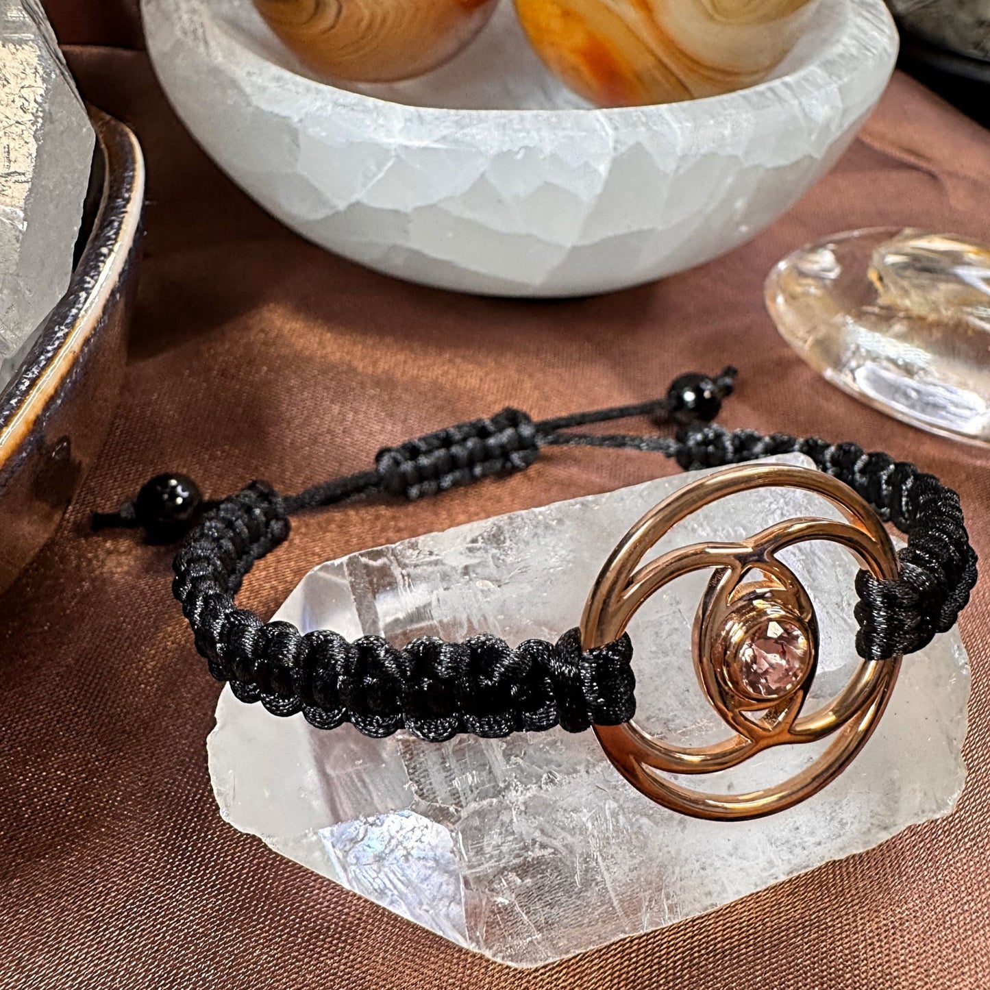 Vesica Piscis Minimalist Bracelet