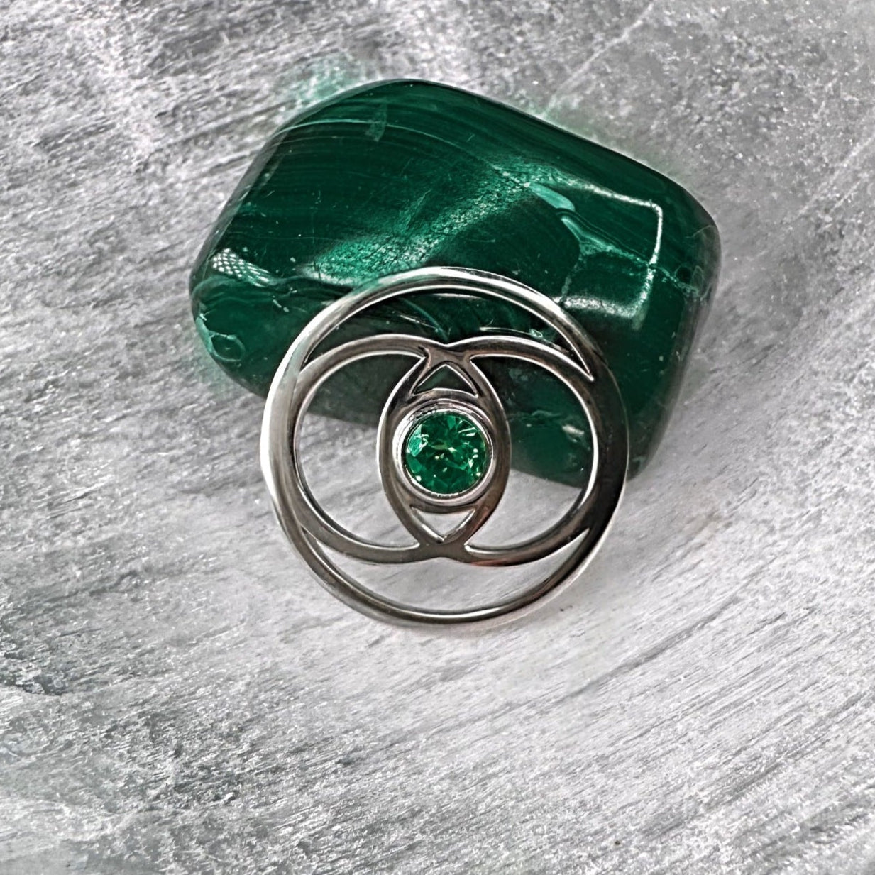 Vesica Piscis Minimalist Bracelet
