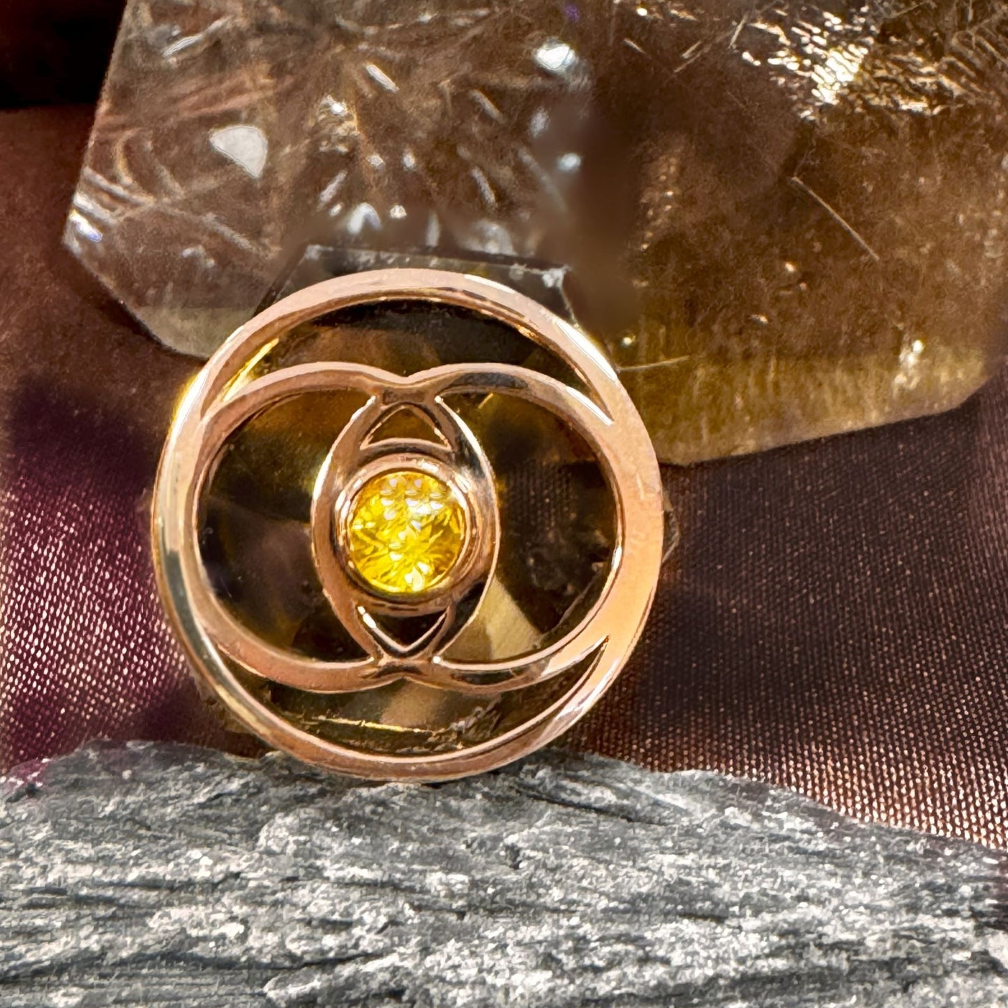 Vesica Piscis Minimalist Bracelet