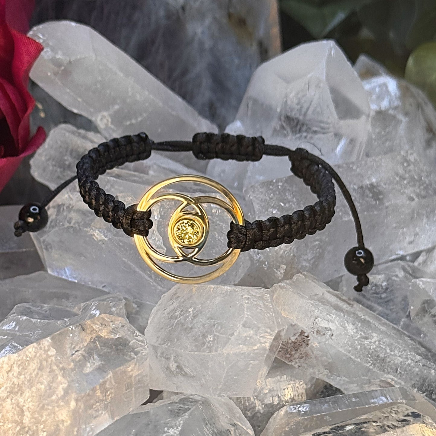 Vesica Piscis Minimalist Bracelet