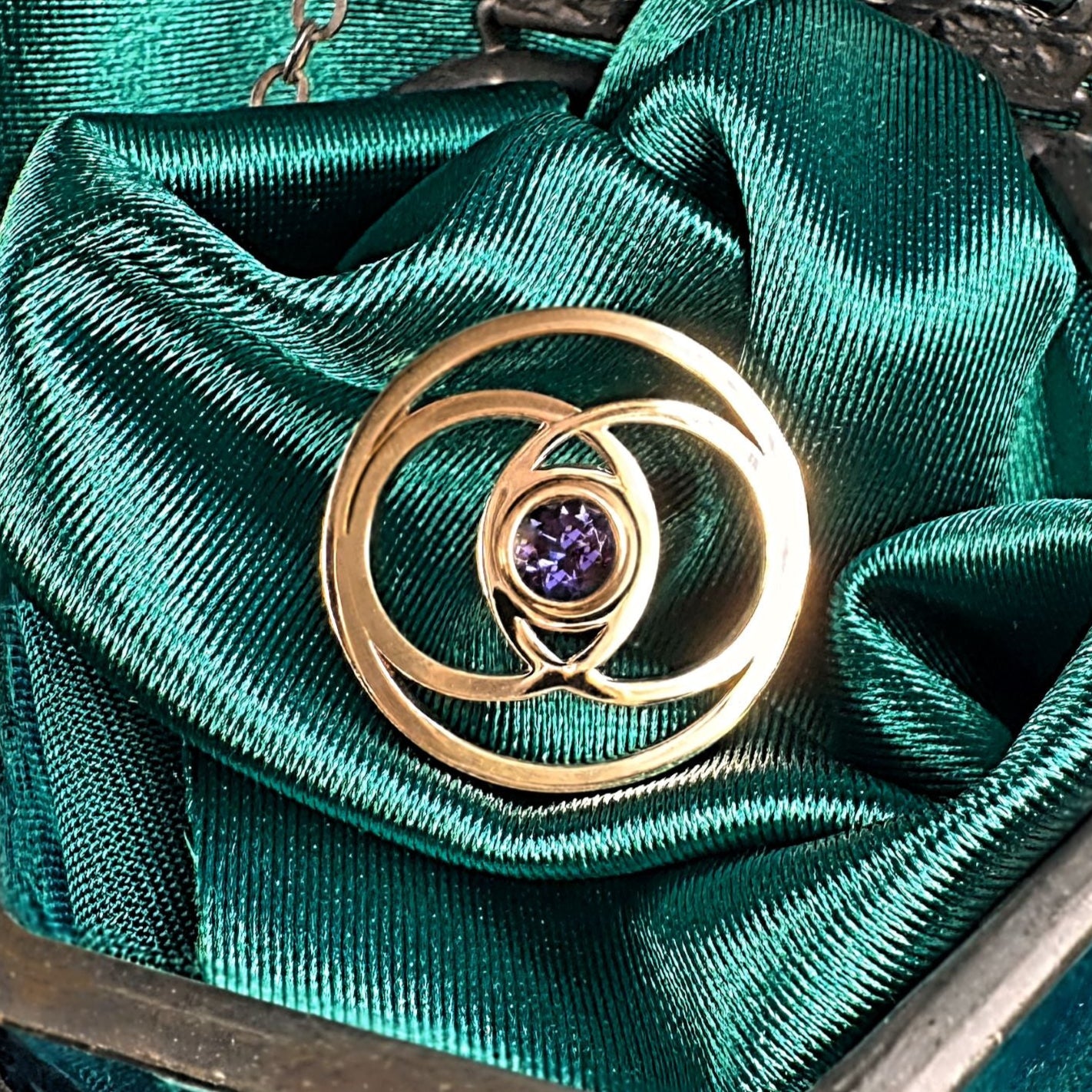 Vesica Piscis Minimalist Bracelet
