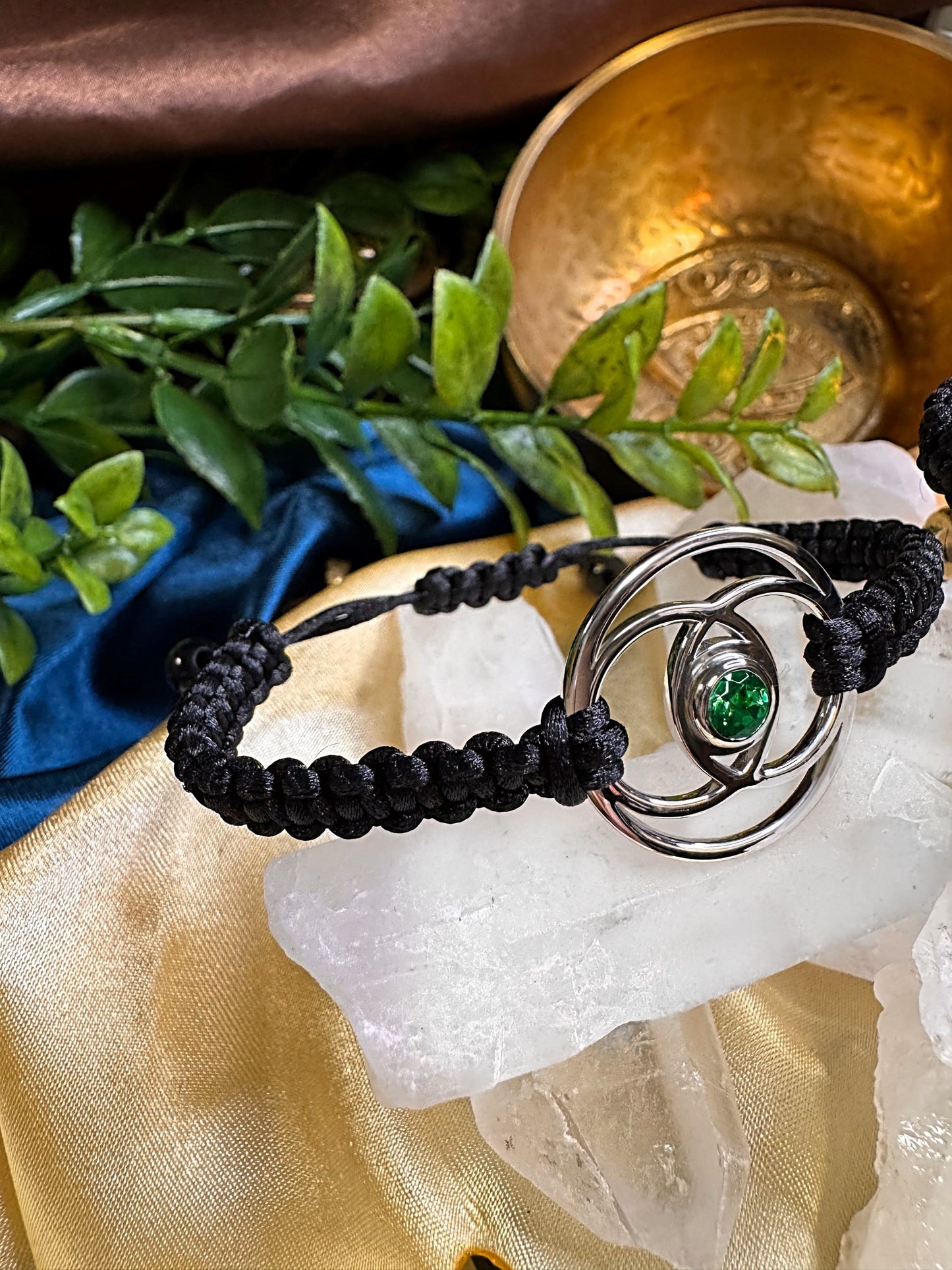 Vesica Piscis Minimalist Bracelet