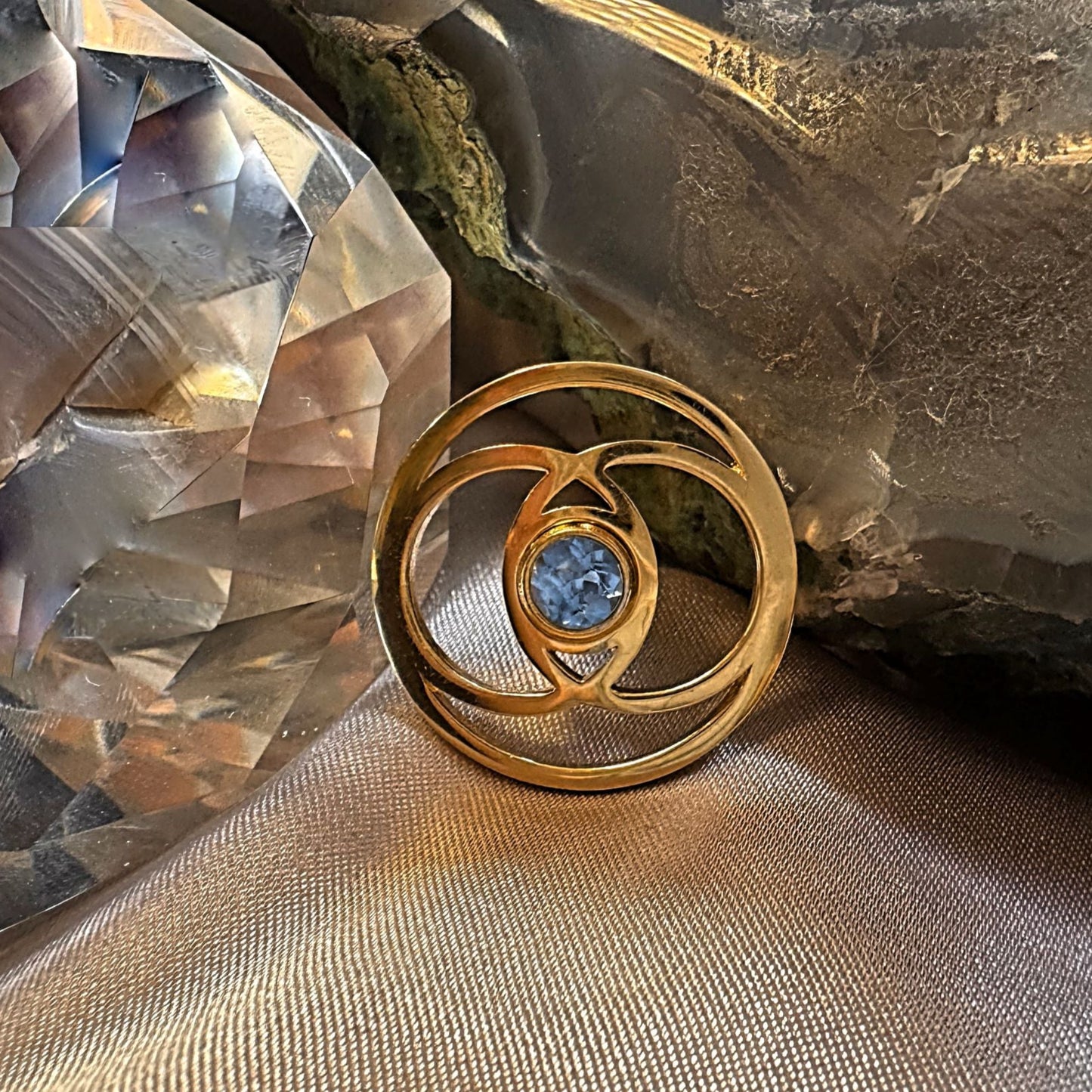 Vesica Piscis Minimalist Bracelet