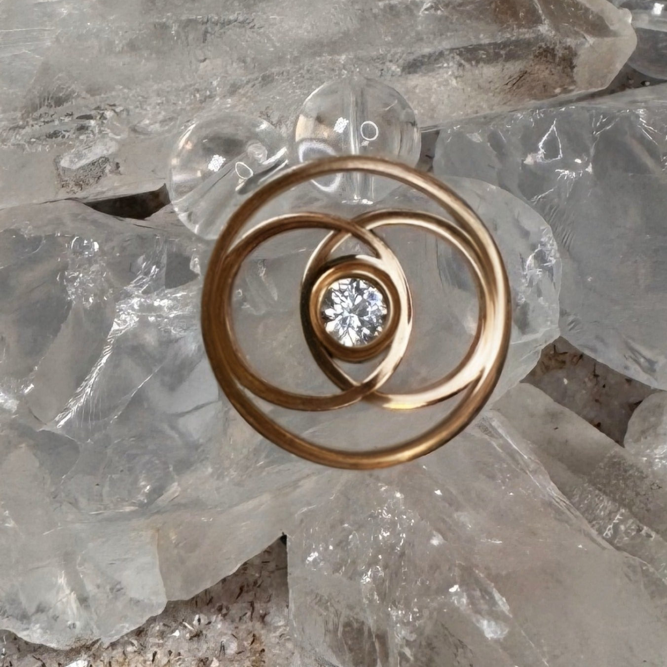 Vesica Piscis Minimalist Bracelet