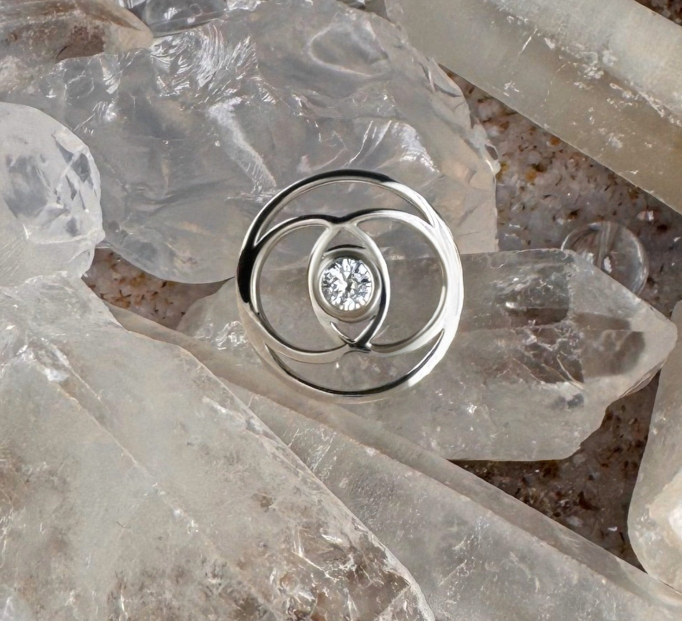 Vesica Piscis Minimalist Bracelet