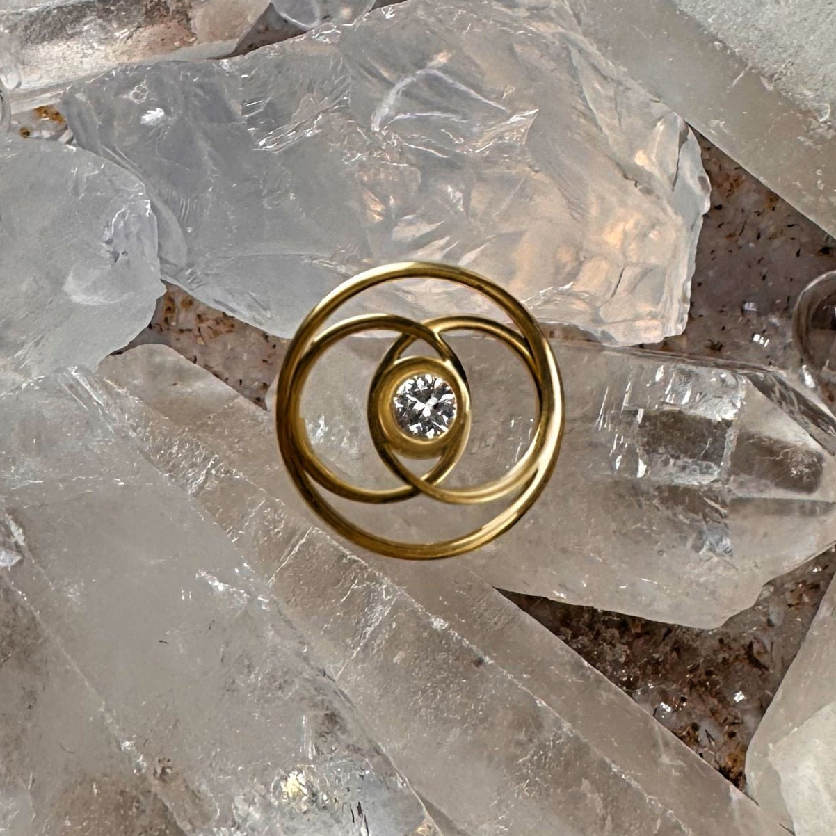 Vesica Piscis Minimalist Bracelet