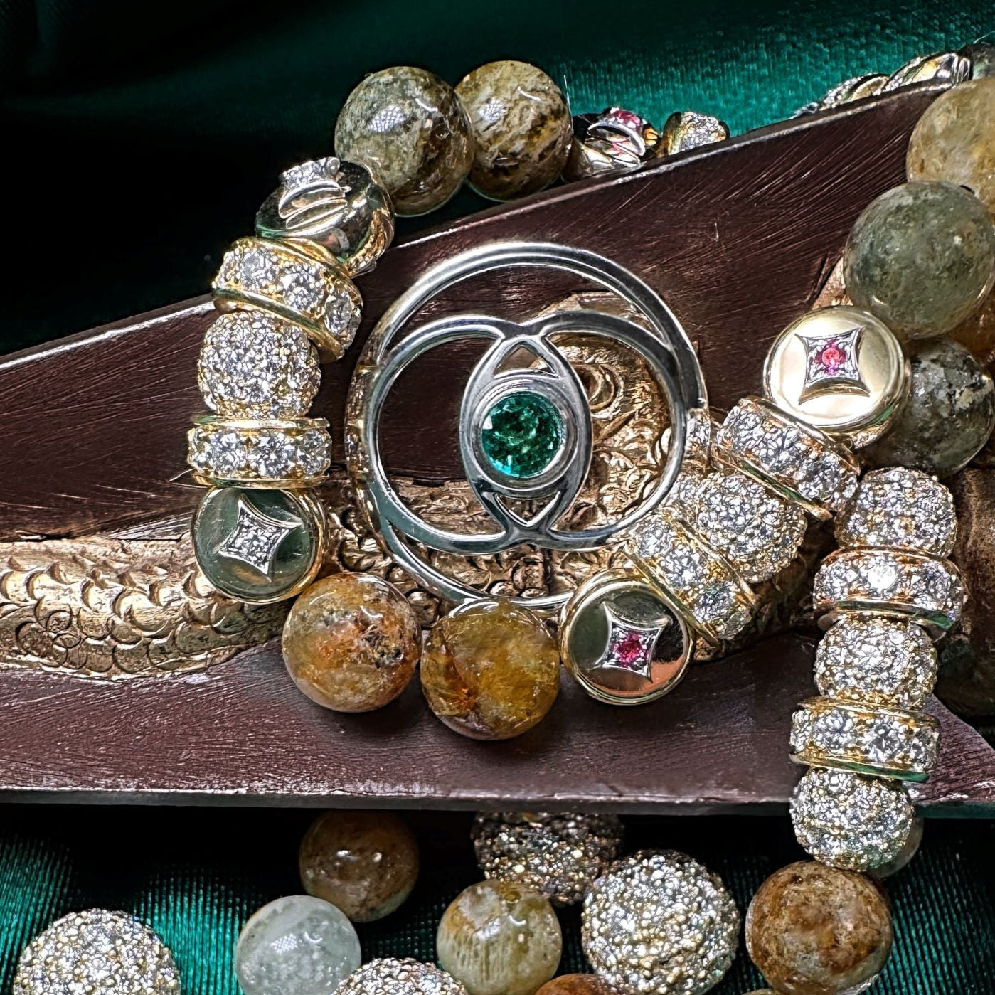 Vesica Piscis Minimalist Bracelet