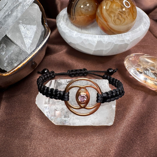 Vesica Piscis Minimalist Bracelet