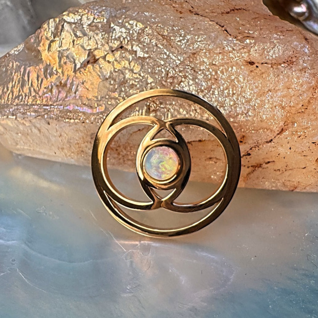 Vesica Piscis Minimalist Bracelet