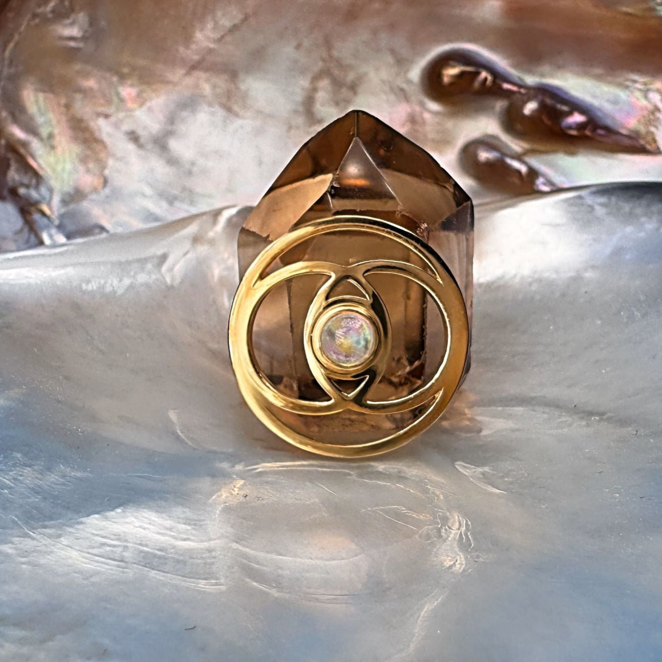Vesica Piscis Minimalist Bracelet