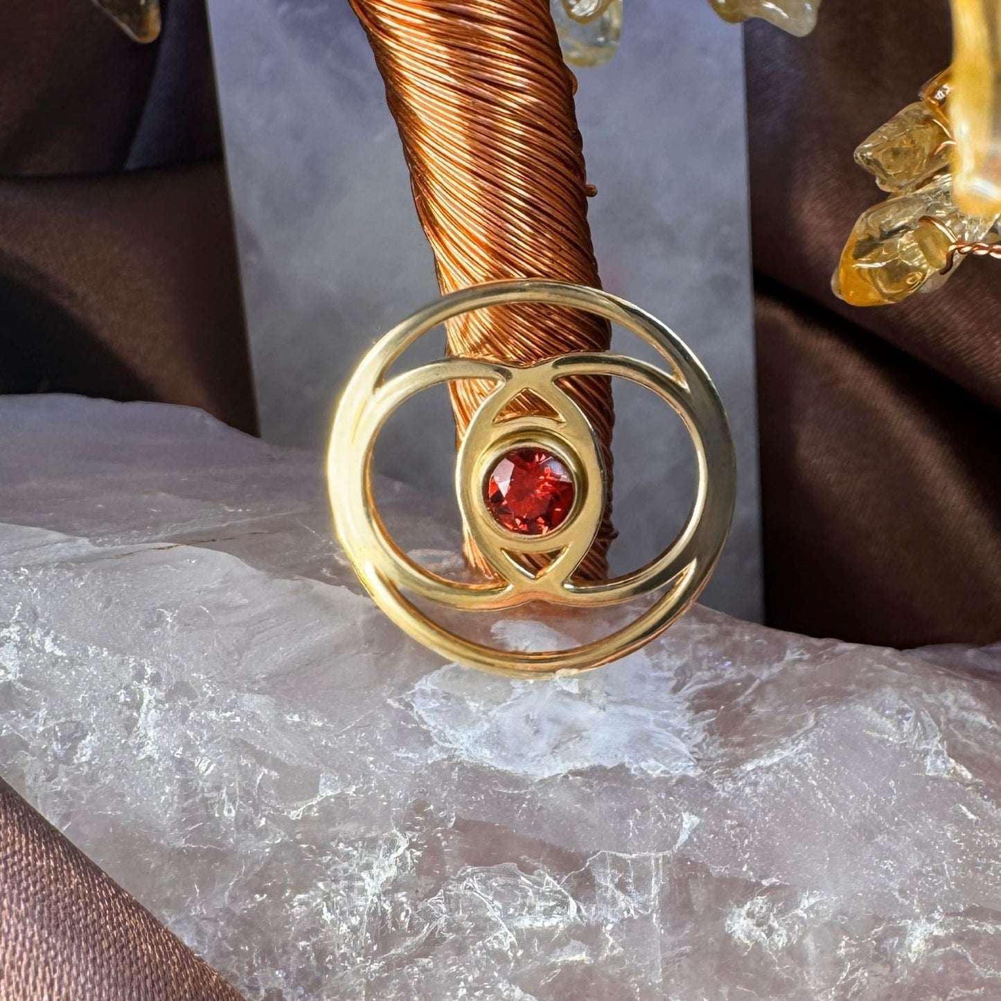 Vesica Piscis Minimalist Bracelet