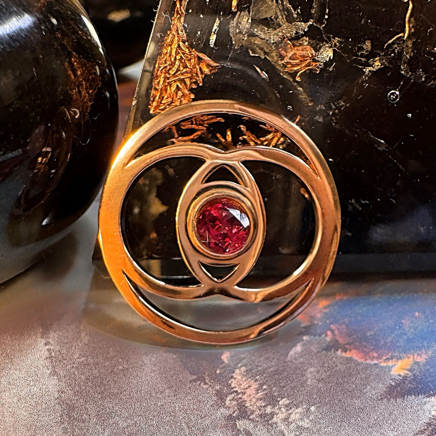 Vesica Piscis Minimalist Bracelet