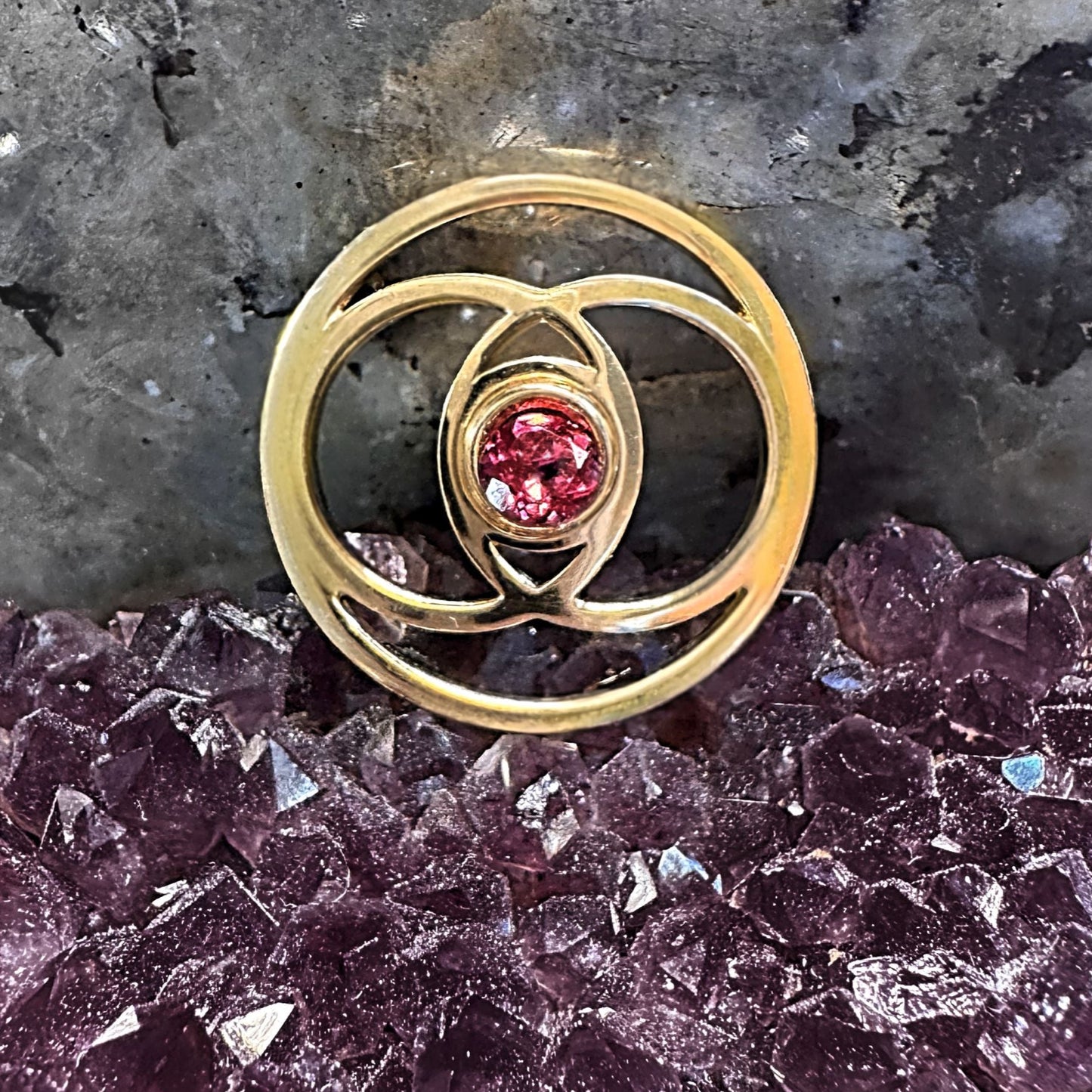 Vesica Piscis Minimalist Bracelet