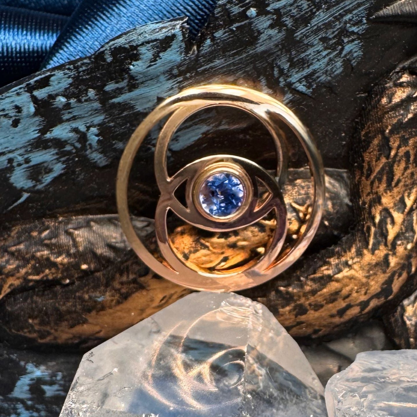 Vesica Piscis Minimalist Bracelet