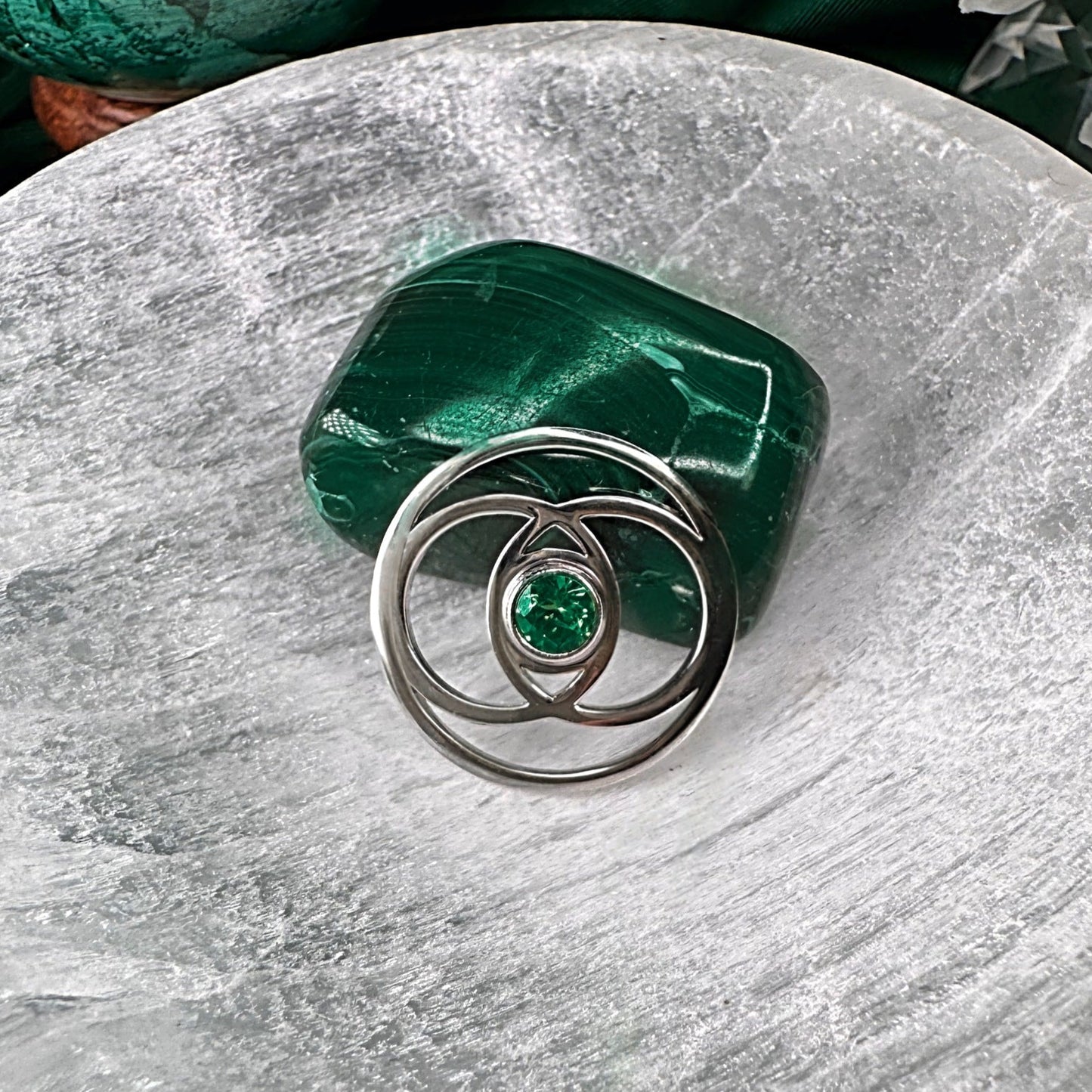 Vesica Piscis Minimalist Bracelet